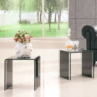 2 Glass Coffee Tables
