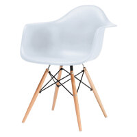 2er Set Classic Arm Chair Wood