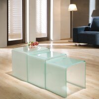 3 Nested Coffee Tables