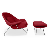 Belly Sessel mit Ottoman