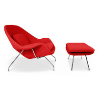 Belly Sessel mit Ottoman