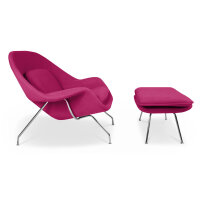 Belly Sessel mit Ottoman