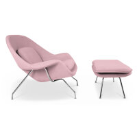 Belly Sessel mit Ottoman
