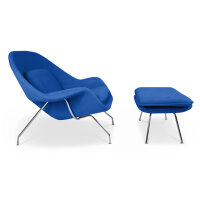 Belly Sessel mit Ottoman