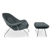 Belly Sessel mit Ottoman
