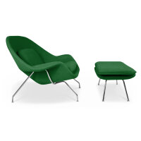 Belly Sessel mit Ottoman