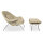 Belly Sessel mit Ottoman