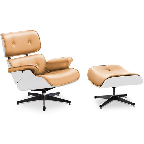 Lounge Sessel mit Ottoman