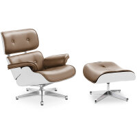 Lounge Sessel mit Ottoman