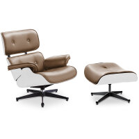 Lounge Sessel mit Ottoman