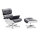 Lounge Sessel mit Ottoman