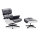 Lounge Sessel mit Ottoman