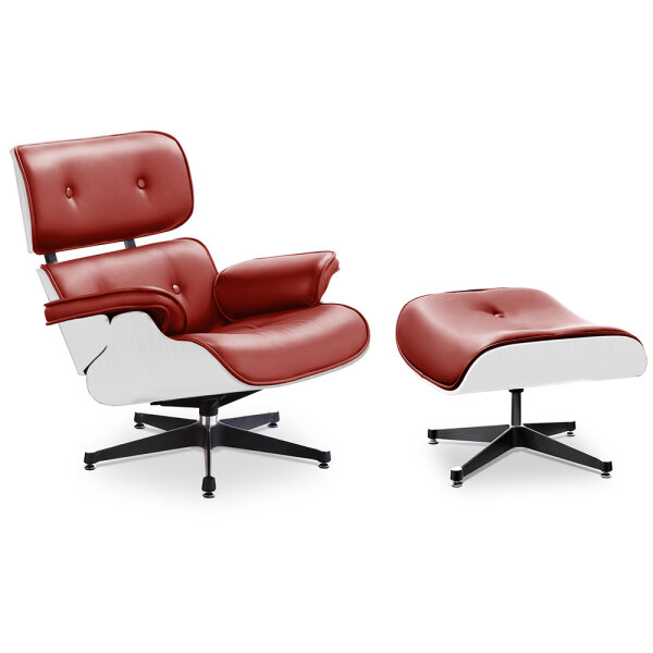 Lounge Sessel mit Ottoman