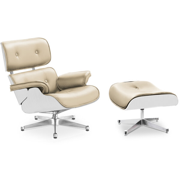 Lounge Sessel mit Ottoman