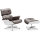 Lounge Sessel mit Ottoman