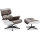 Lounge Sessel mit Ottoman