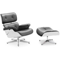 Lounge Sessel mit Ottoman