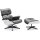 Lounge Sessel mit Ottoman