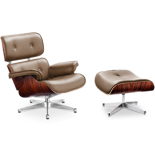 Lounge Sessel mit Ottoman