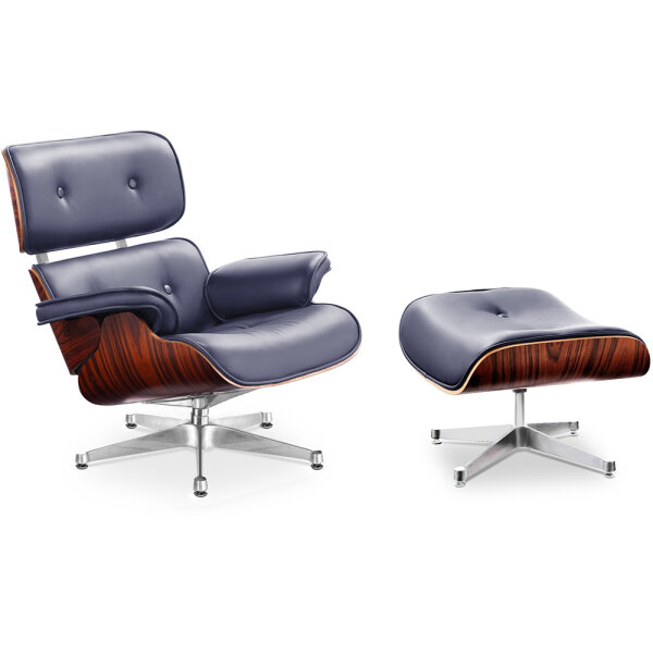 Lounge Sessel mit Ottoman