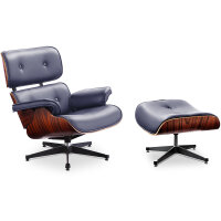 Lounge Sessel mit Ottoman