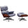 Lounge Sessel mit Ottoman