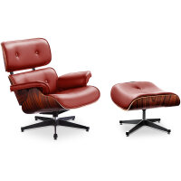 Lounge Sessel mit Ottoman