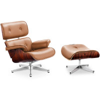 Lounge Sessel mit Ottoman