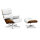 Lounge Sessel mit Ottoman