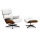 Lounge Sessel mit Ottoman
