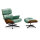 Lounge Sessel mit Ottoman