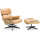 Lounge Sessel mit Ottoman