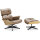 Lounge Sessel mit Ottoman