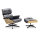 Lounge Sessel mit Ottoman