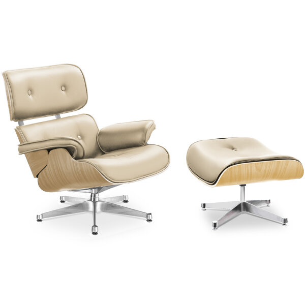 Lounge Sessel mit Ottoman