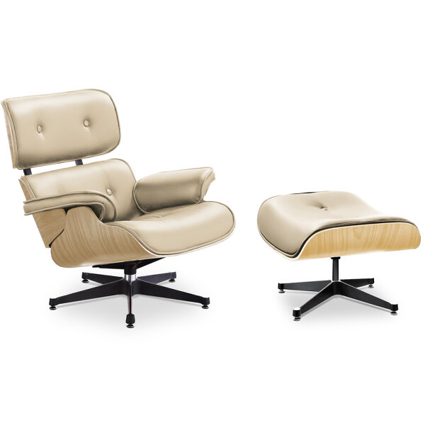 Lounge Sessel mit Ottoman