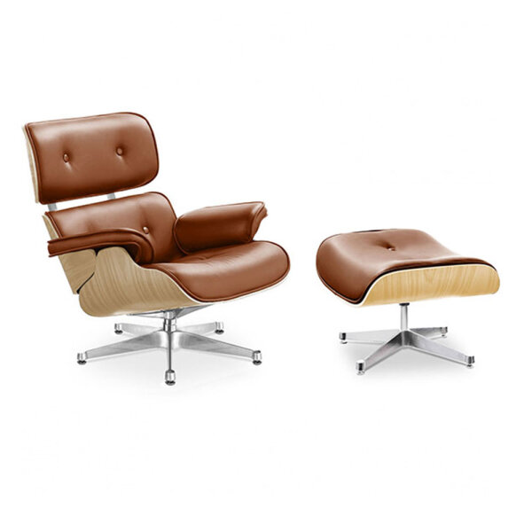 Lounge Sessel mit Ottoman