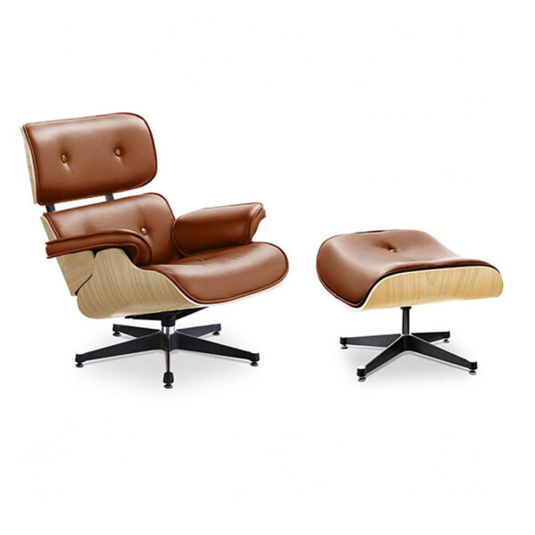 Lounge Sessel mit Ottoman