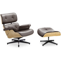 Lounge Sessel mit Ottoman