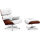 Lounge Sessel mit Ottoman