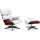 Lounge Sessel mit Ottoman