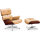 Lounge Sessel mit Ottoman