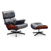 Lounge Sessel mit Ottoman