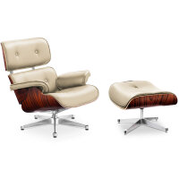 Lounge Sessel mit Ottoman