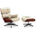 Lounge Sessel mit Ottoman