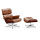 Lounge Sessel mit Ottoman