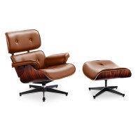 Lounge Sessel mit Ottoman