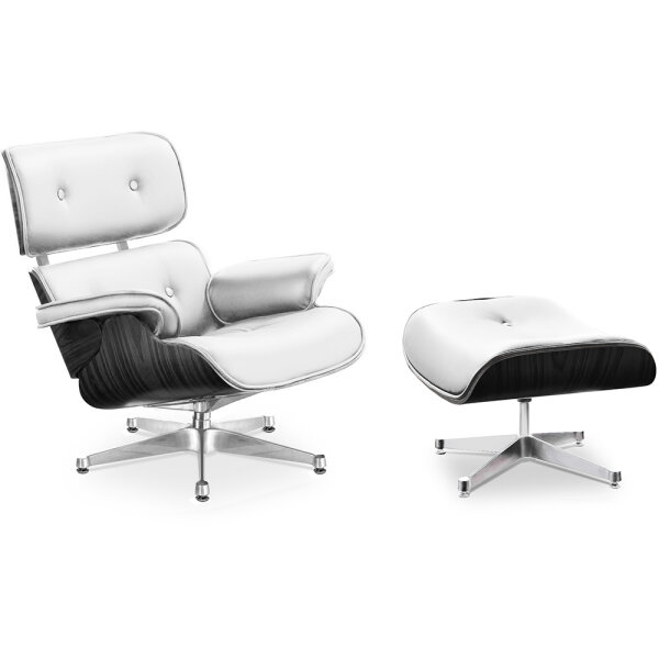Lounge Sessel mit Ottoman