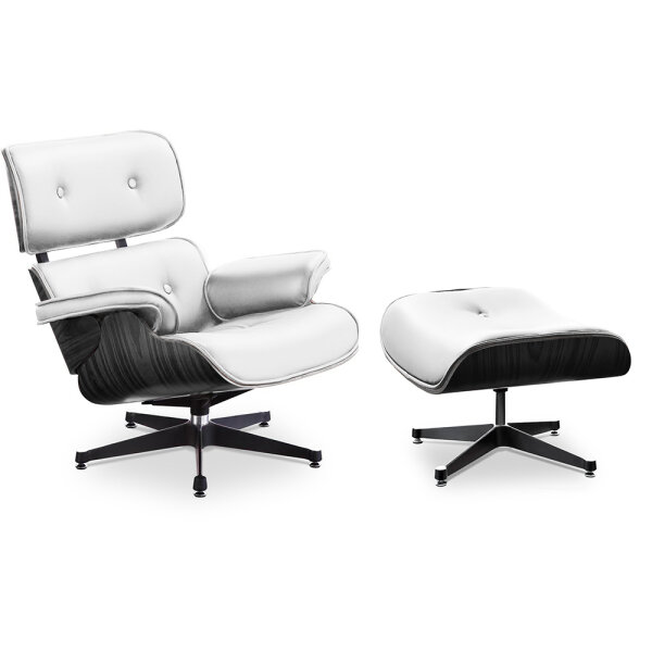 Lounge Sessel mit Ottoman