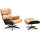 Lounge Sessel mit Ottoman